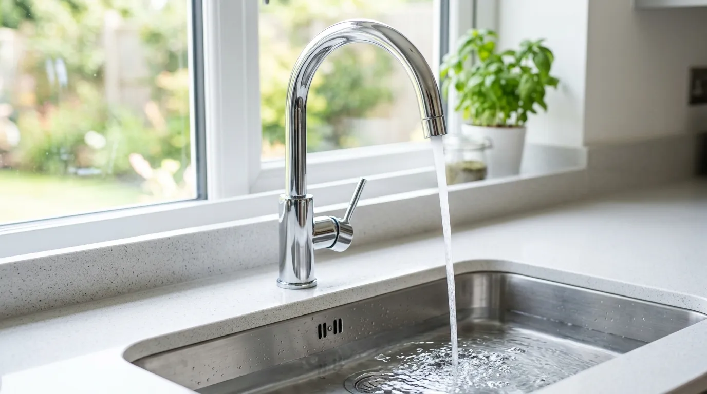 Local Plumbing Master Pros same day plumber fixing a faucet in Liverpool, IL